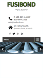 Mobile Screenshot of fusibond.com